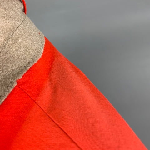 ACNE STUDIOS Size 38 Orange Cotton Blend Sport Coat