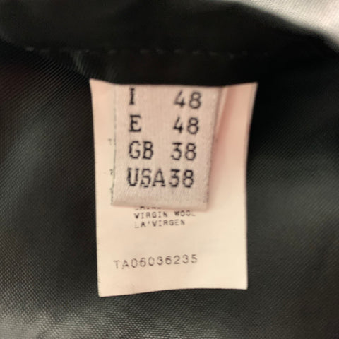 JEAN PAUL GAULTIER Size 38 Black Angora Wool Belted Coat