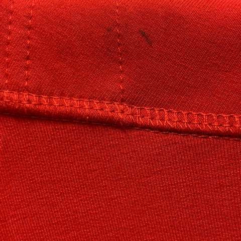 AEROPOSTALE Size XXL Red Grey Embellishment Cotton Blend Zip Up Sweatshirt