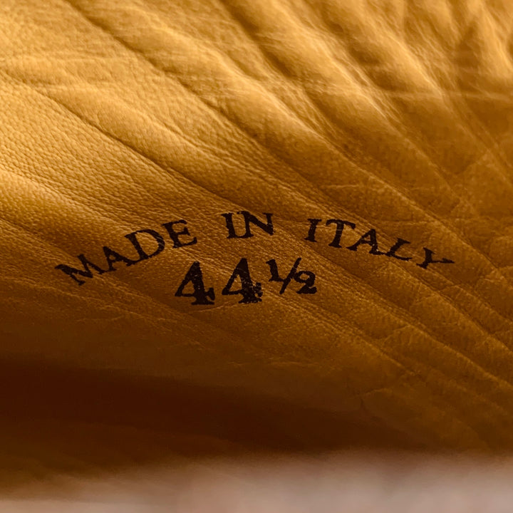 LORO PIANA Size 11.5 Open Walk Brown Suede Rubber Sole Chukka Boots