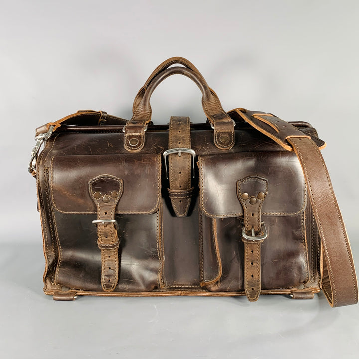 SADDLEBACK LEATHER CO. Brown Leather Doctor Bag