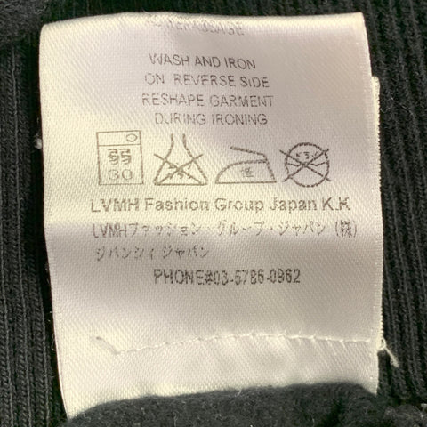 GIVENCHY Size L Black Jesus Graphic Cotton Cuban Fit Crew Neck Sweatshirt