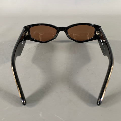 GAULTIER Brown Gold 56-0009 Dragon Sunglasses