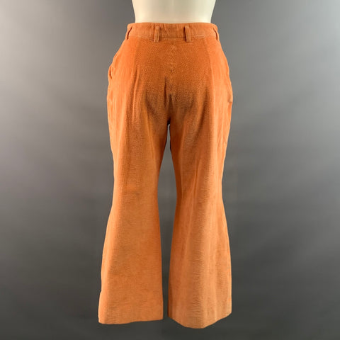 ACNE STUDIOS Size 4 Orange Peach Cotton Blend FN-WN-TROU000323 Casual Pants