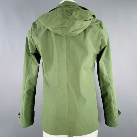 LARDINI Size 40 Green Double Breasted Jacket