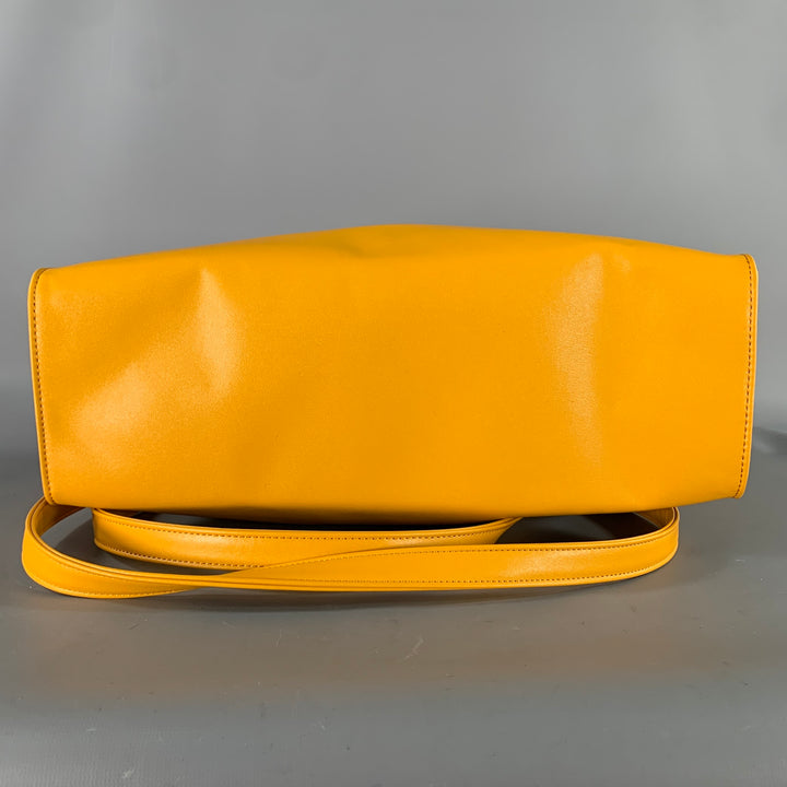 TELFAR Yellow Logo Polyester Cross Body Bags