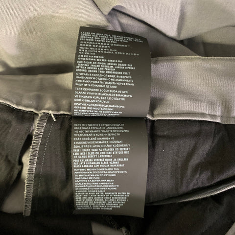 PRADA Size 36 Grey Cotton Elastane Zip Fly Casual Pants