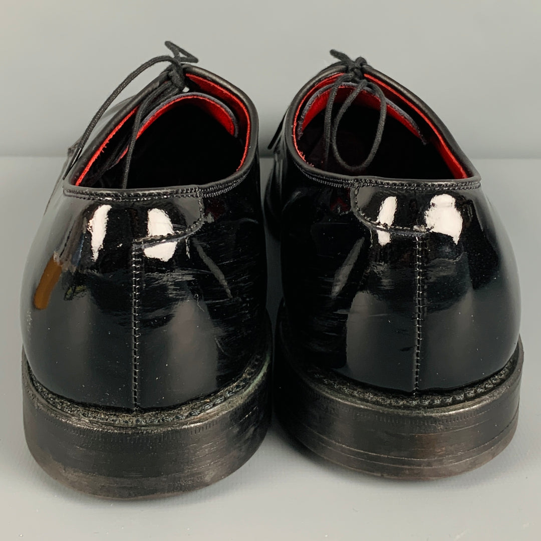 ALLEN EDMONDS Size 13 Black Patent Leather Lace-Up Shoes – Sui Generis  Designer Consignment