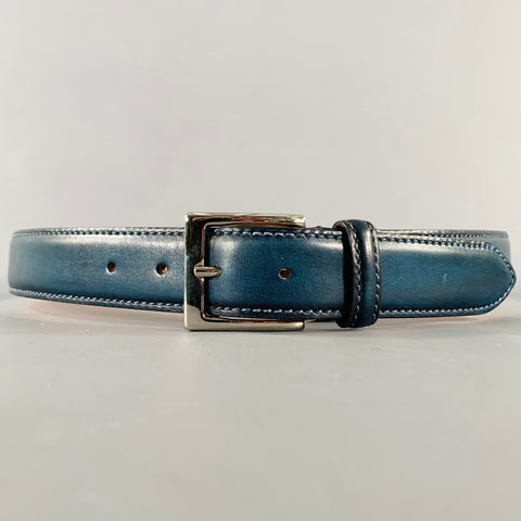 HARRIS DAL Size 36 Teal Leather Belt