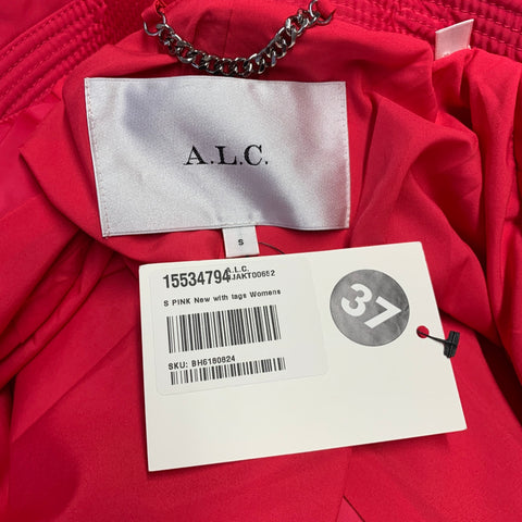 Veste A.L.C. Taille S Rose Polyester à Boutons Pression