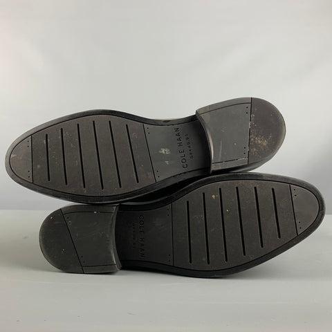 COLE HAAN Size 9.5 Grey Charcoal Solid Suede Ankle Boots