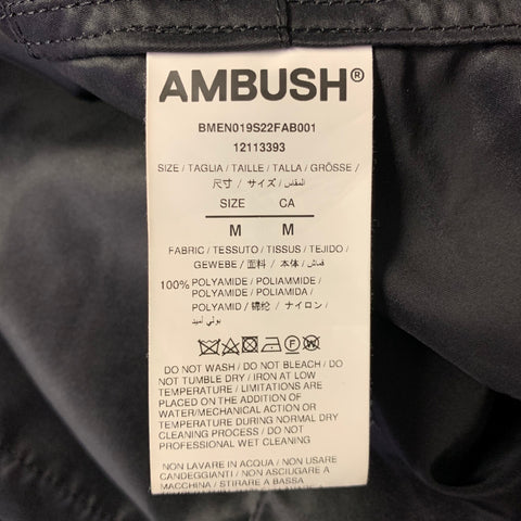 AMBUSH Chest Size M Black Mixed Patterns Poliammide Kimono Jacket