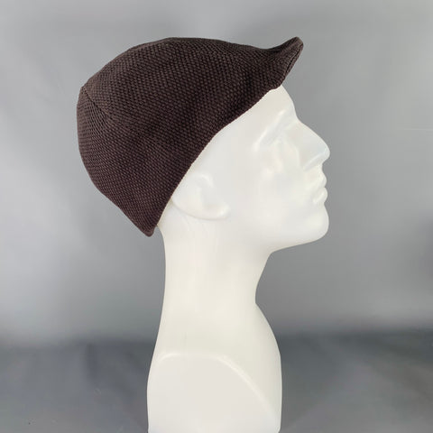 PROSPECTIVE FLOW -Suna Cap- Grey Charcoal Sashiko Cotton Hat