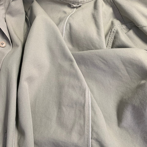 EMILE LAFAURIE Size XXL Braque Grey Cotton Chore Coat