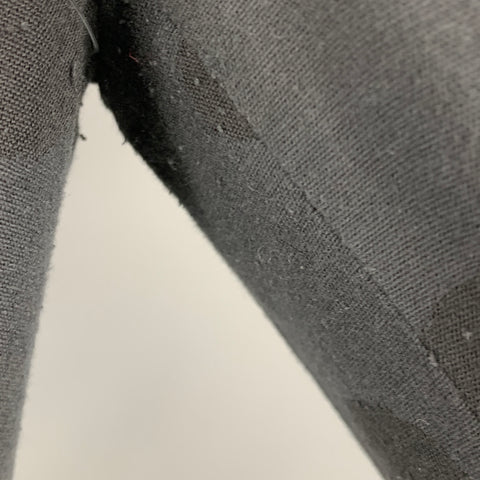 PS by PAUL SMITH Taille 40 Manteau de sport en viscose de coton à pois noirs