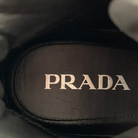 PRADA Size 11 Brown High Top Sneakers