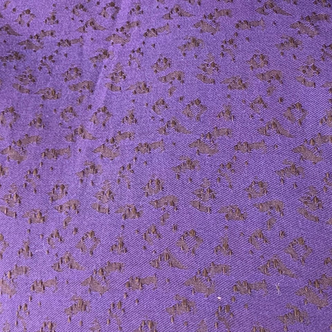 ROBERT GRAHAM Size L Purple Brown Abstract Cotton Long Sleeve Shirt