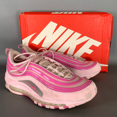 NIKE Size 9.5 Pink Nylon Lace Up Sneakers