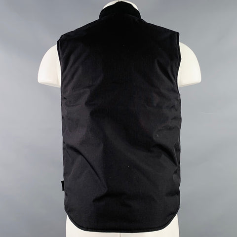 CARHARTT Size XS Black Nylon Zip Up Vest