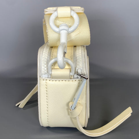 MARC JACOBS SS2016 Cream White Leather Shoulder Bag