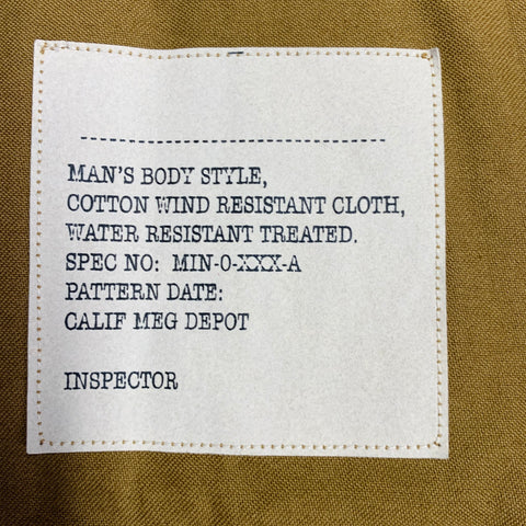 MONITALY FW22 Size XL Brown Cotton Sateen Two Pockets Button Up Jacket