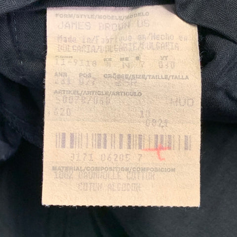 BOSS by HUGO BOSS Size 28 Navy Corduroy Cotton Straight Casual Pants