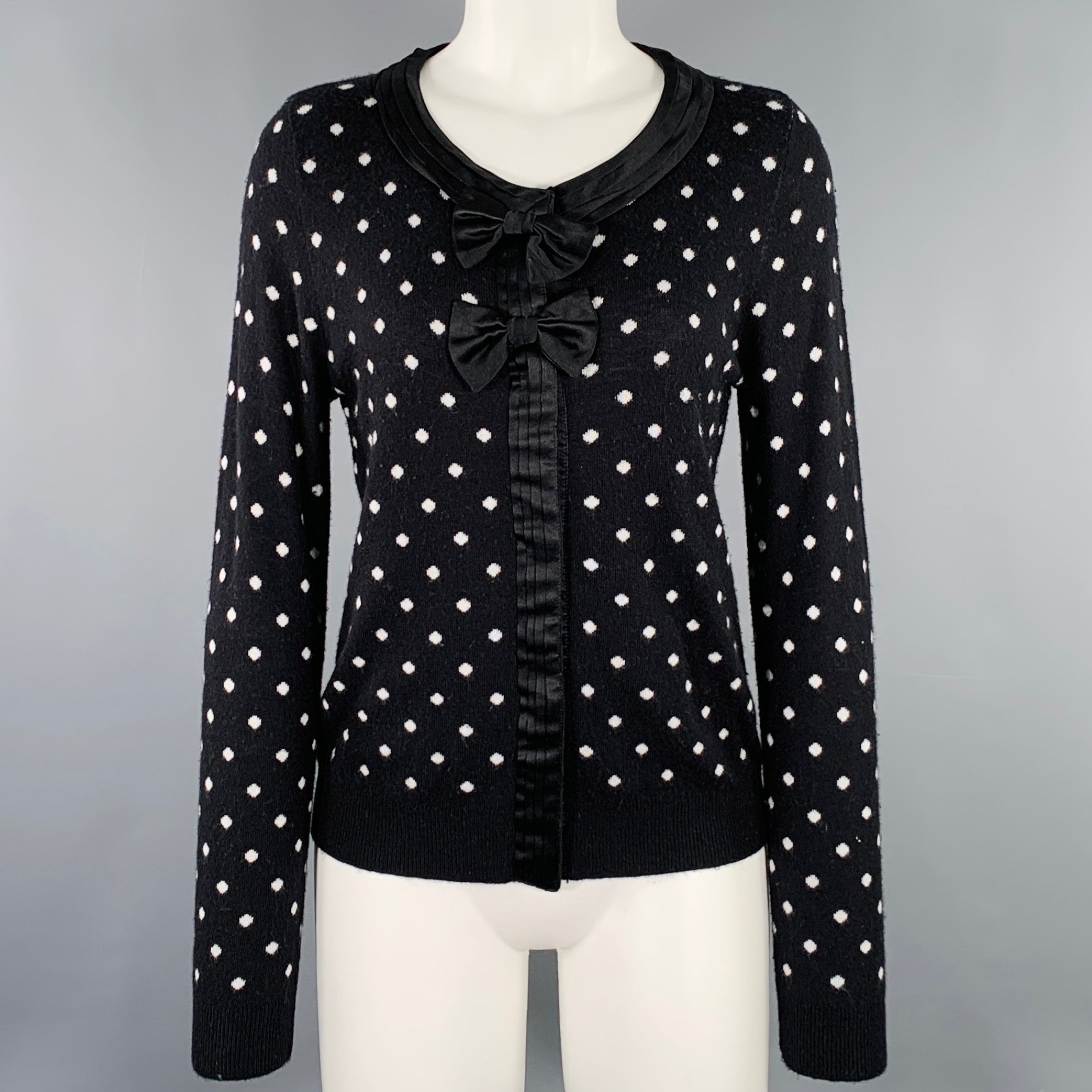 black rayon cardigan