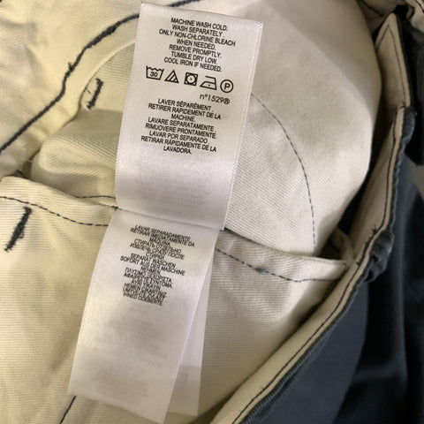 RRL by RALPH LAUREN Size 33 Grey Cotton Blend Utility Casual Pants