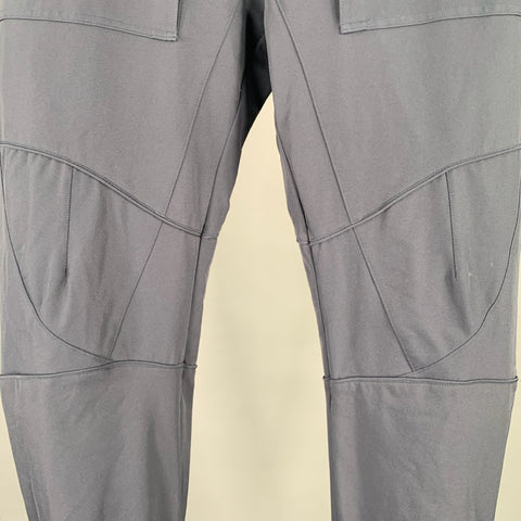 BOTTEGA VENETA Pre-Fall 2019 Size 32 Navy Polyamide Blend Casual Pants