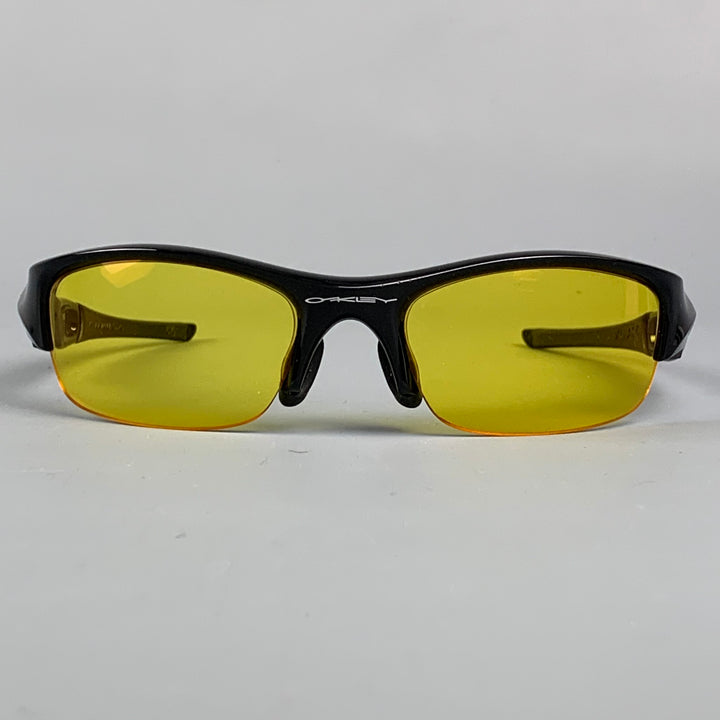 OAKLEY Flak Black &Yellow Acetate Frames