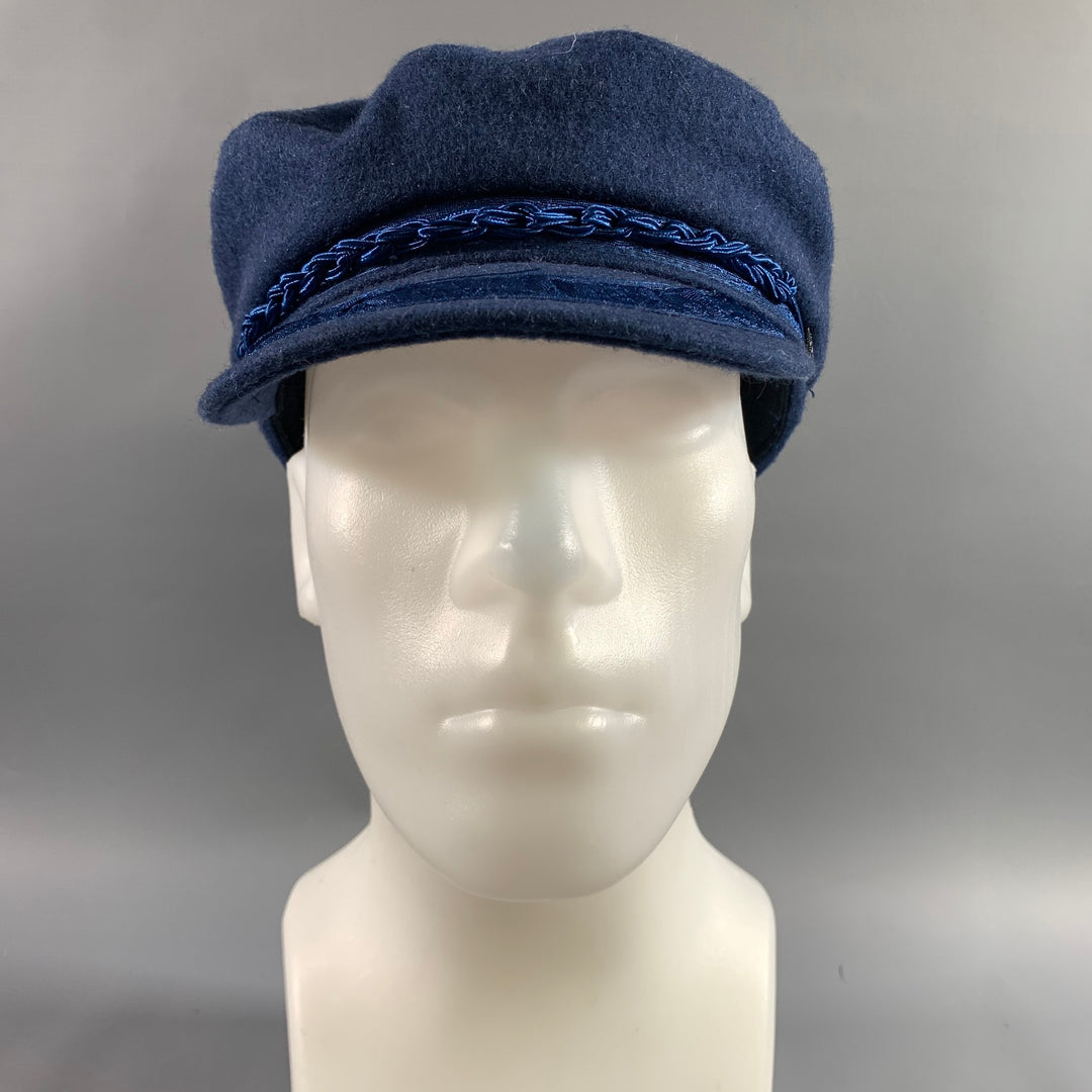STRAIGHT TO HELL Size M Blue Wool Blend Hats