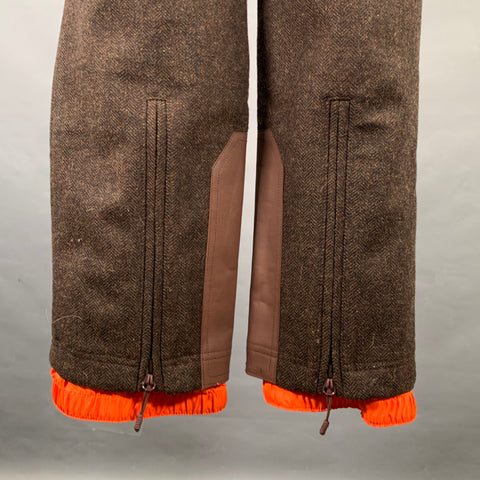 ALPS AND METERS Size S Brown Heather Winter Casual Pants