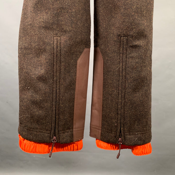 ALPS AND METERS Size S Brown Heather Winter Casual Pants