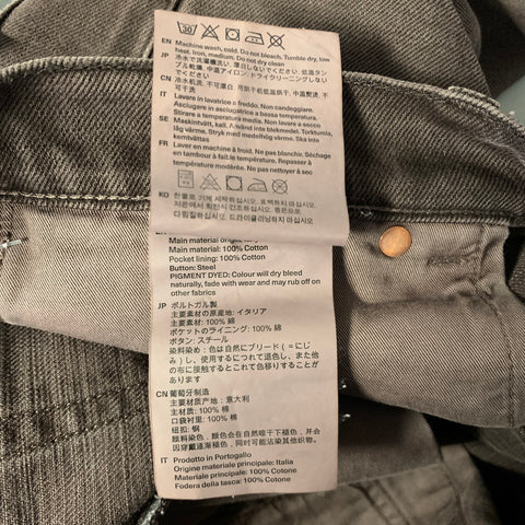 OUR LEGACY Size 31 Brown Cotton Straight leg Jeans