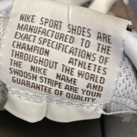 NIKE Size 10.5 Brown Silver Mixed Fabrics Suede Lifestyle Sneakers