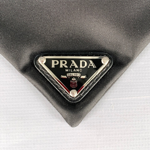 PRADA Size M Black Nylon Pet Bandana