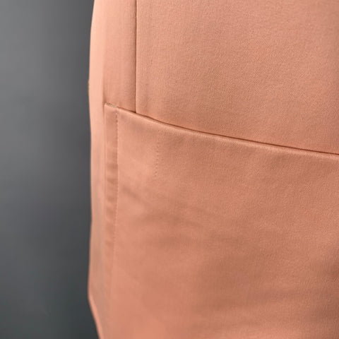 DRIES VAN NOTEN Size 36 Pink Viscose Single Breasted Notch Lapel Sport Coat