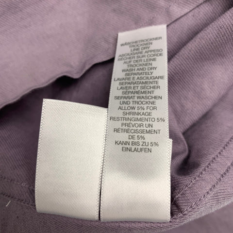 PAUL SMITH Size S Purple Linen Cotton Camp Short Sleeve Shirt