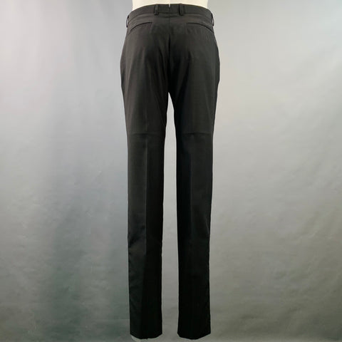 PS by PAUL SMITH Size 40 Black Wool Blend Notch Lapel Suit