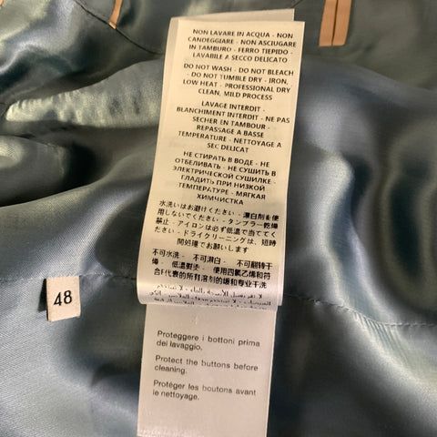 GUCCI Size 38 Green Wool Cashmere Notch Lapel Sport Coat
