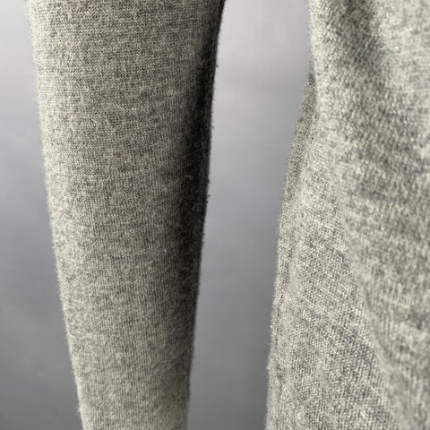 CARHARTT Size S Grey Heather Lambswool Blend Turtleneck Pullover