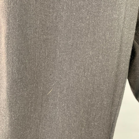 BARENA Pantalon décontracté à cordon de serrage en mélange de laine vierge noir taille 36