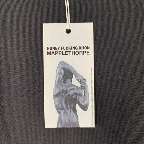 HONEY FUCKING DIJON Size XL Black Grey Graphic Cotton Crew Neck T-shirt