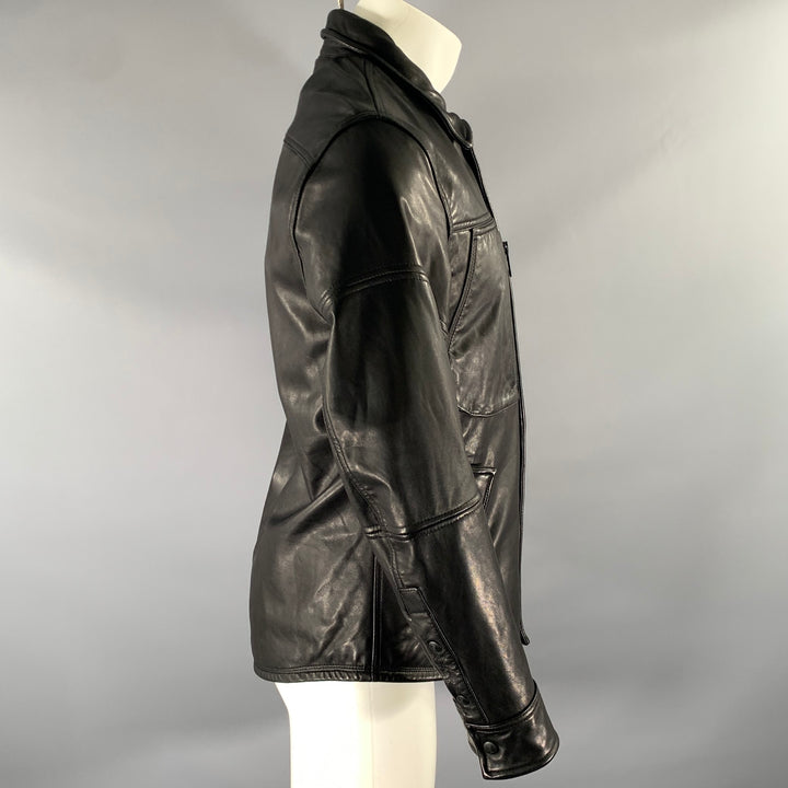 ROGUE Size M Black Leather Jacket