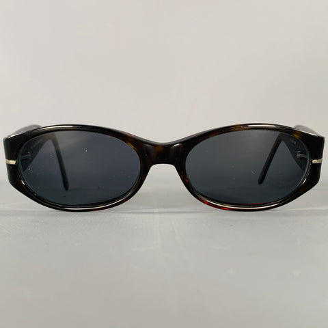 VALENTINO  Black Silver Acetate Sunglasses