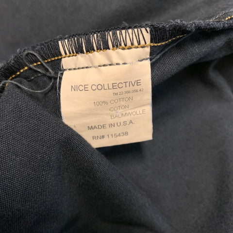 NICE COLLECTIVE Size XL Green Cotton Utility Jacket