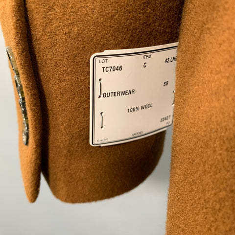 Manteau croisé en laine marron JoS. A. BANK taille 42