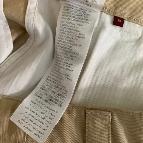 GUCCI Size 34 Khaki Cotton Zip Fly Casual Pants