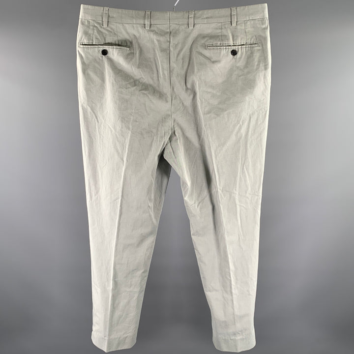 ISAIA Size 36 Grey Straight Casual Pants