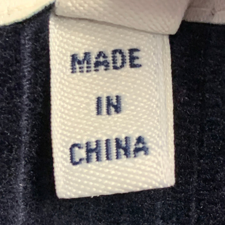 ALEX MILL Size XL Navy Corduroy Cotton Notch Lapel Sport Coat